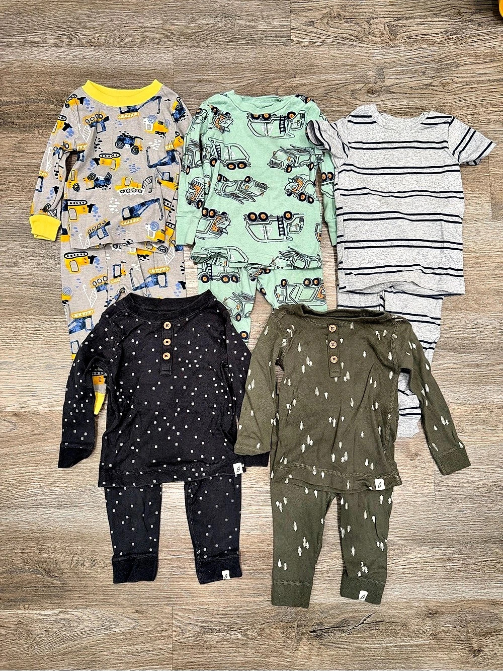 12M Boys Pajama Sets